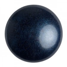 Les perles par Puca® Cabochon 25 mm - Metallic mat dark blue 23980/79032